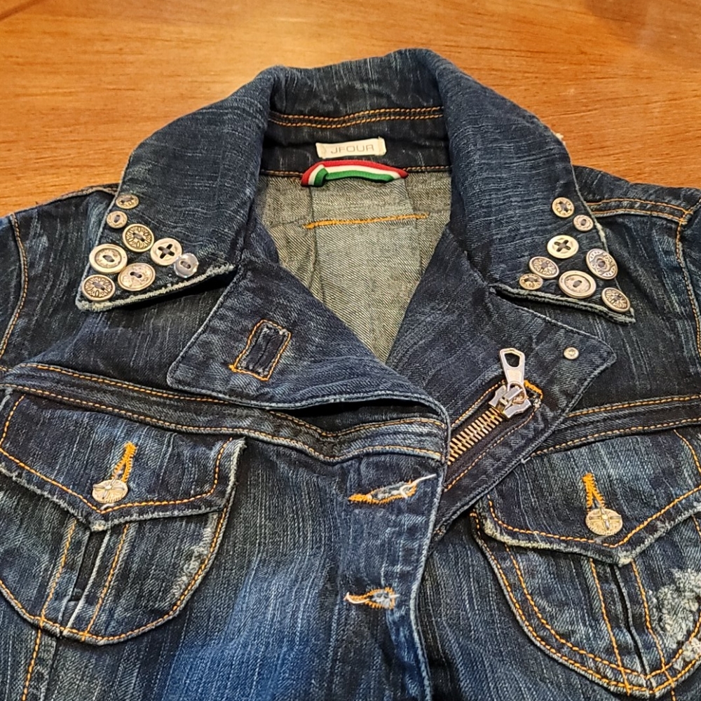 Italian Jeans Jacket - Picture 2 of 10